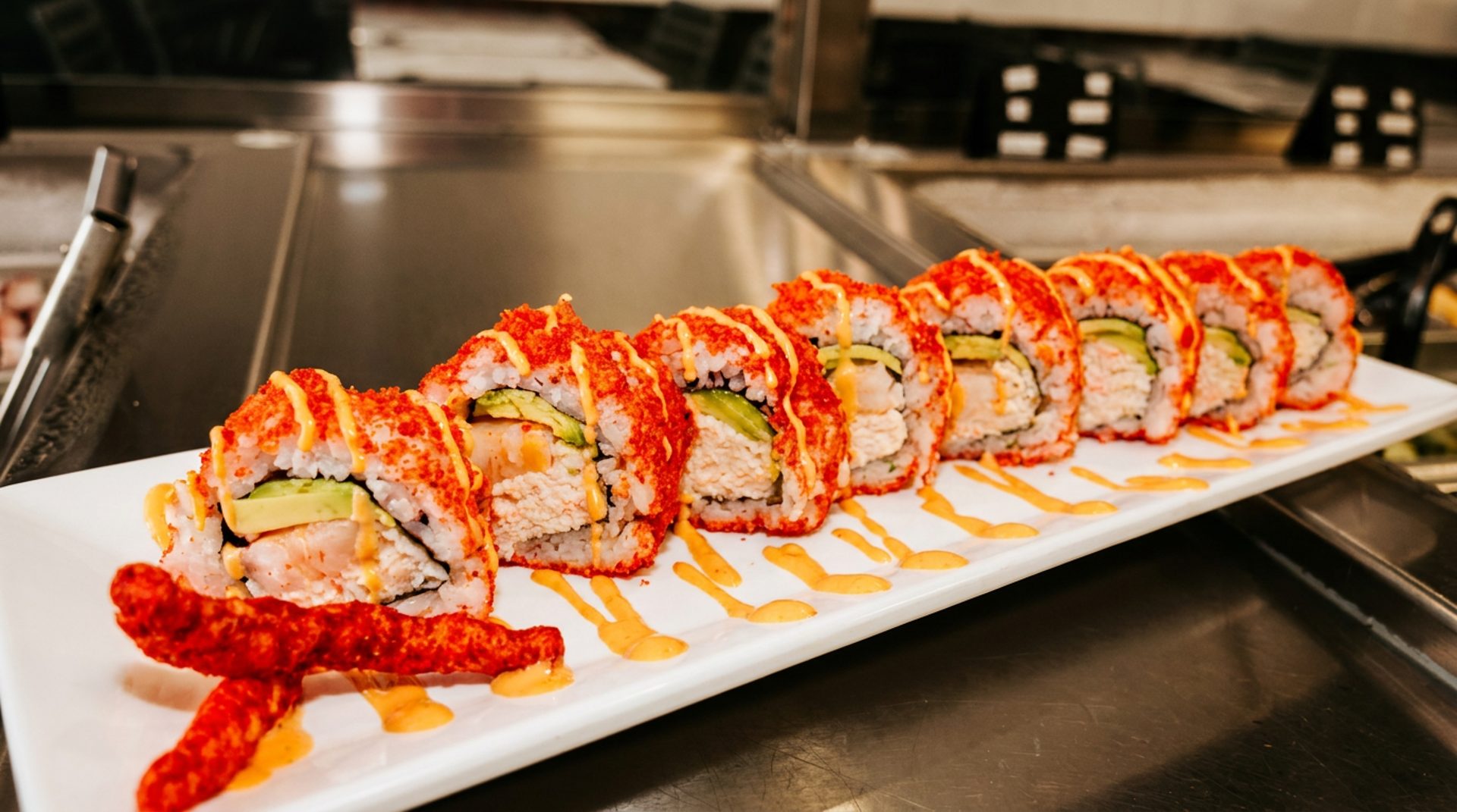 The Flamin' Hot Cheeto Roll